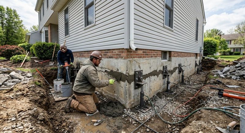 Basement Foundation Repair in Beltsville, MD