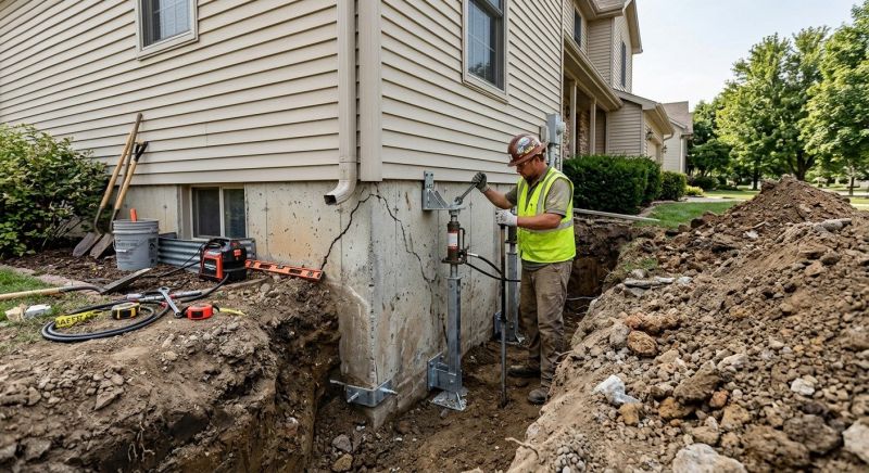 Basement Foundation Repair in Elkridge, MD