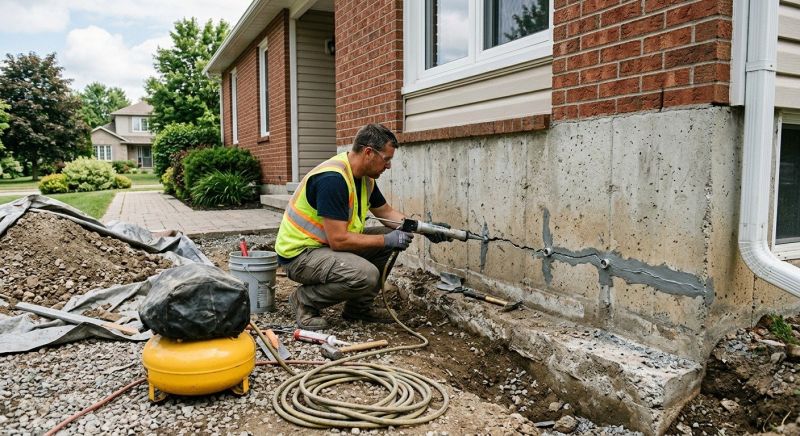 Basement Foundation Repair in Frederick County, MD