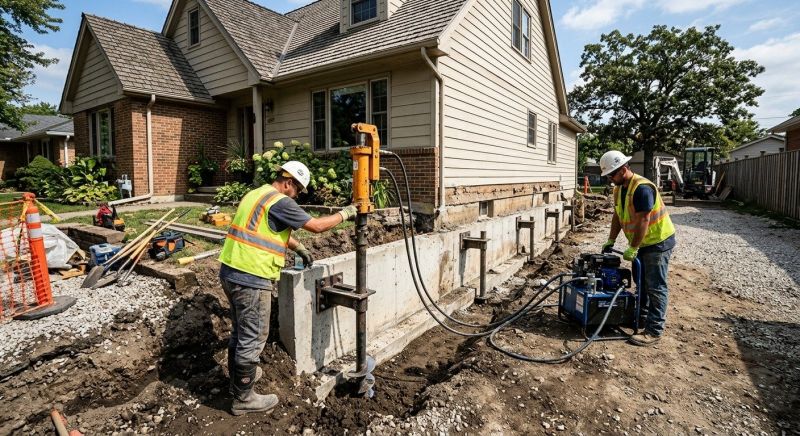 Basement Stabilization in Olney, MD
