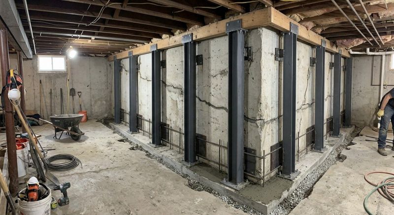 Basement Underpinning in Olney, MD