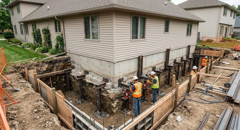 Basement Underpinning in Olney, MD