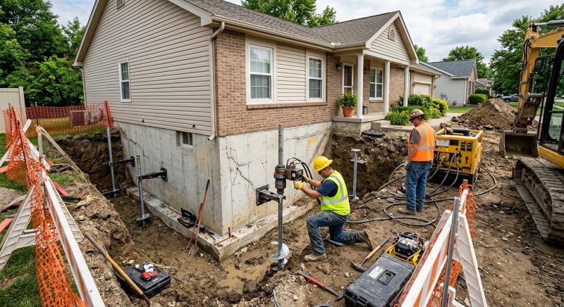 Building Foundation Repair in Burtonsville, MD