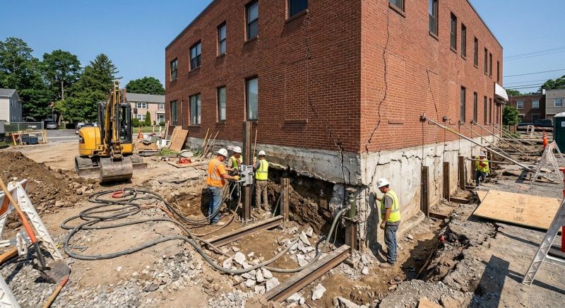 Building Foundation Repair in Catonsville, MD