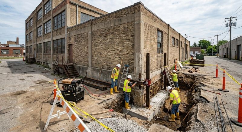 Building Foundation Repair in Frederick County, MD