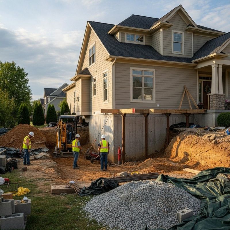 Building Foundation Repair in Herndon, VA