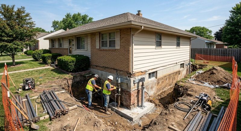 Building Foundation Repair in Kensington, MD