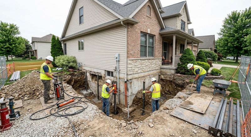 Building Foundation Repair in Marriottsville, MD