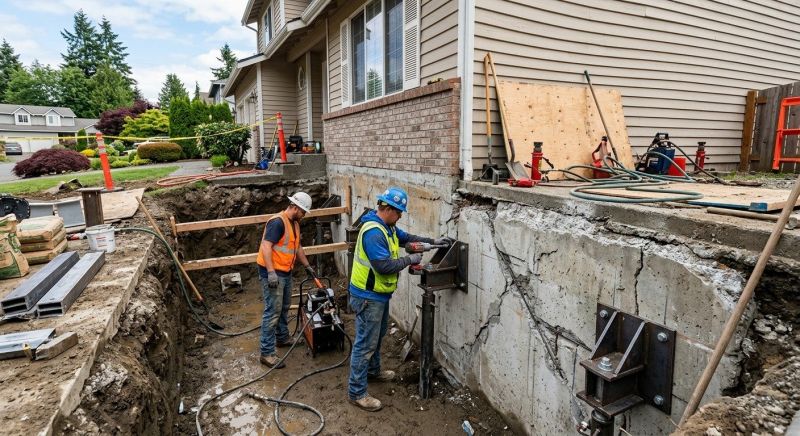 Building Foundation Repair in Montgomery Village, MD