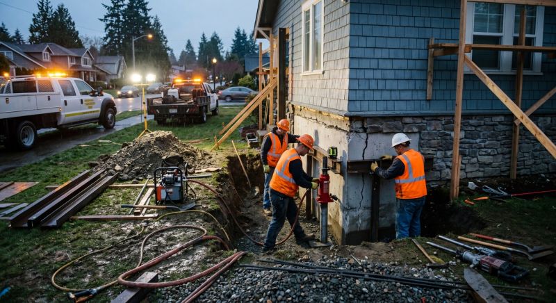 Building Foundation Repair in Woodbine, MD