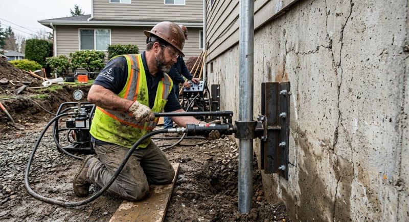 Concrete Foundation Leveling in Arlington, VA