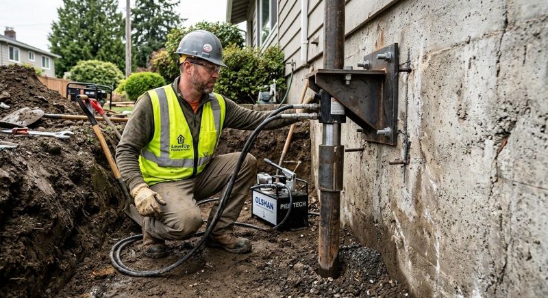 Concrete Foundation Leveling in Glen Burnie, MD