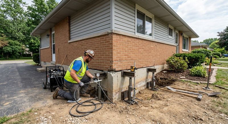 Concrete Foundation Leveling in Silver Spring, MD