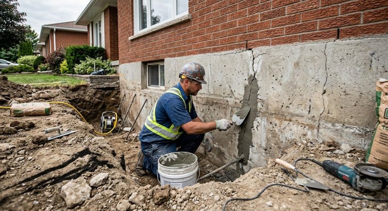 Concrete Foundation Repair in Burtonsville, MD