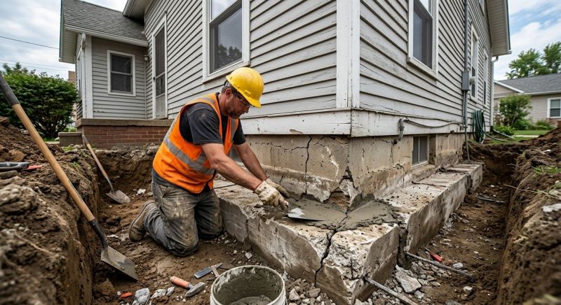Concrete Foundation Repair in Damascus, MD