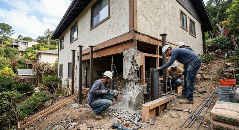 Concrete Foundation Repair in Fort George G Meade, MD