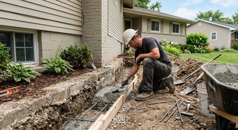 Concrete Foundation Repair in Leesburg, VA
