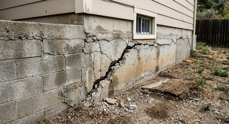 Cracked Foundation Repair in Ashburn, VA