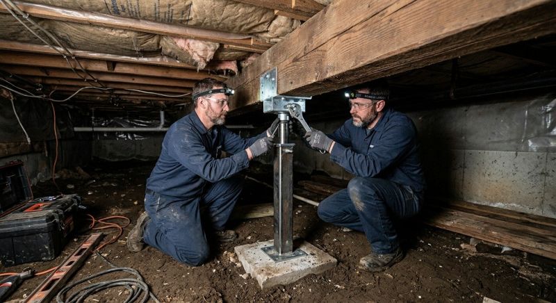 Crawlspace Foundation Repair in Gambrills, MD