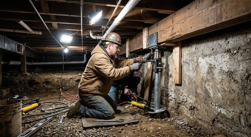 Crawlspace Foundation Repair in Loudoun County, VA