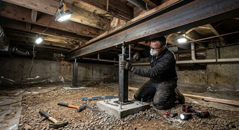 Crawlspace Structural Repair in Olney, MD