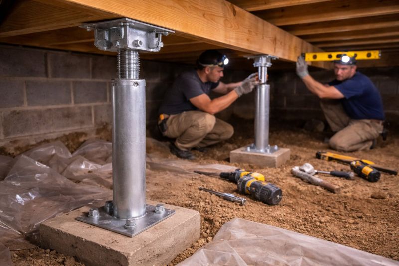 Crawlspace Structural Repair in Olney, MD