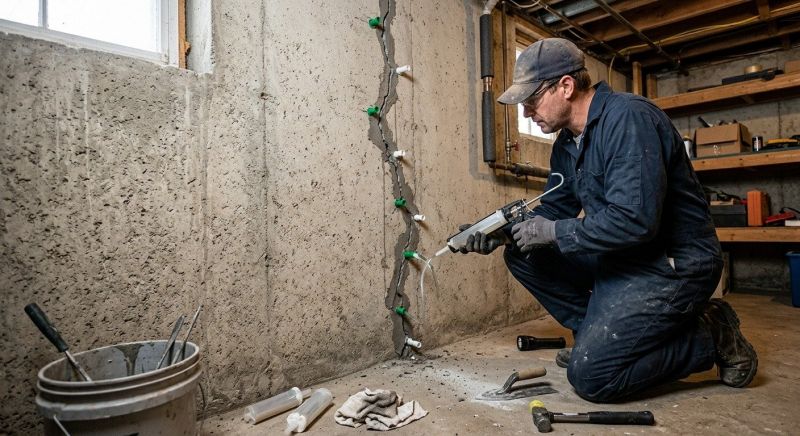 Foundation Crack Repair in Mc Lean, VA