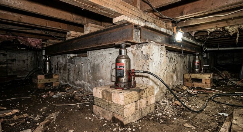 Foundation Jacking in Ashburn, VA