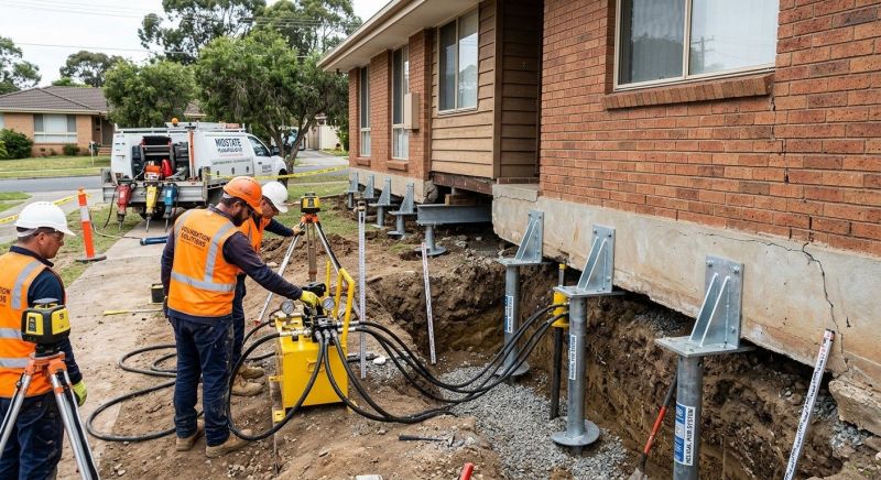 Foundation Jacking in Damascus, MD
