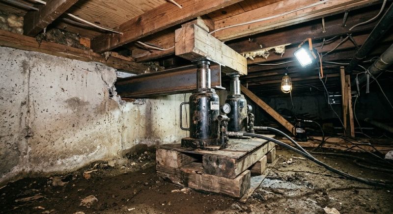Foundation Jacking in Frederick, MD