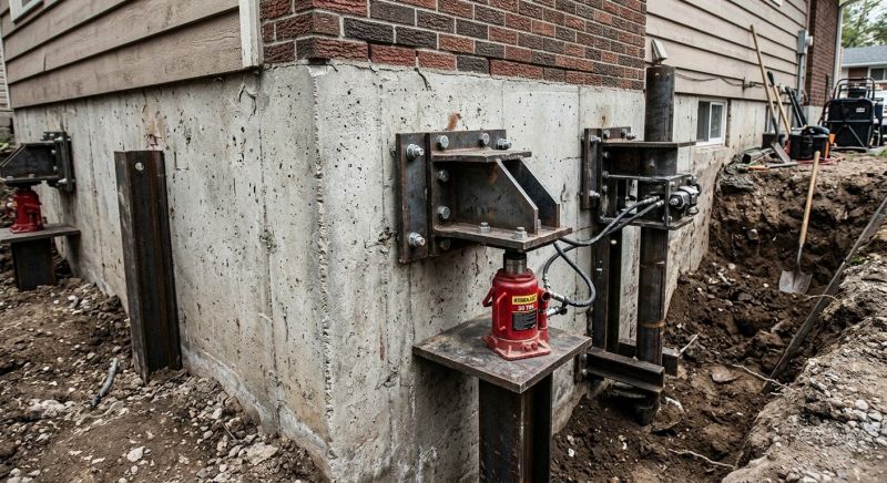 Foundation Jacking in Germantown, MD