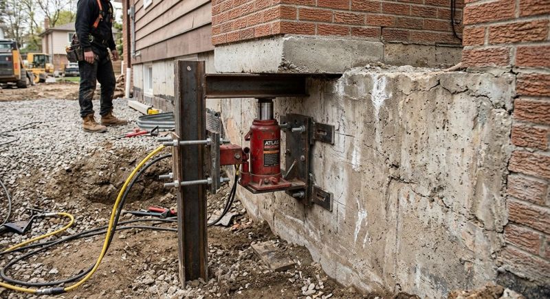 Foundation Jacking in Great Falls, VA