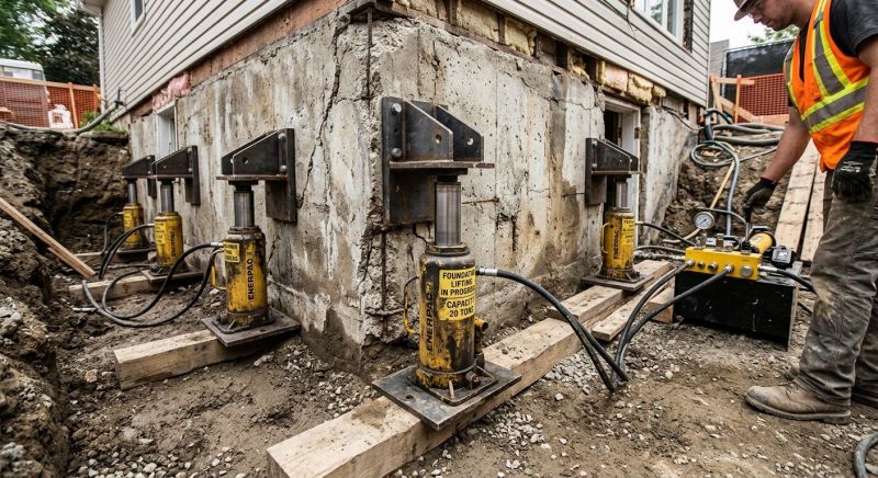 Foundation Jacking in Hyattsville, MD