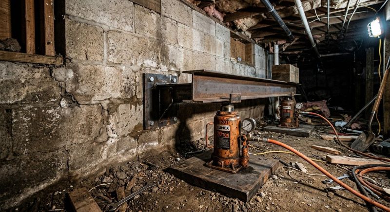 Foundation Jacking in Loudoun County, VA