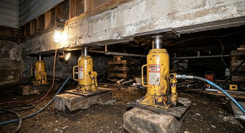 Foundation Jacking in Montgomery County, MD