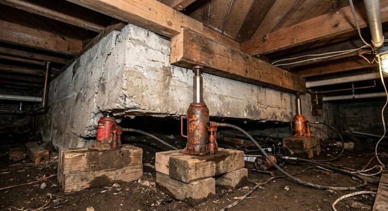Foundation Jacking in Poolesville, MD