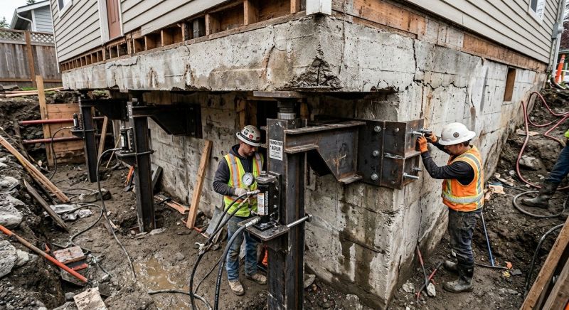 Foundation Lifting in Beltsville, MD