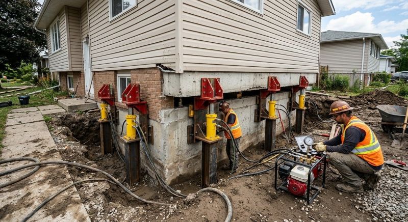 Foundation Lifting in Beltsville, MD