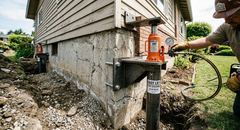 Foundation Lifting in Carroll County, MD