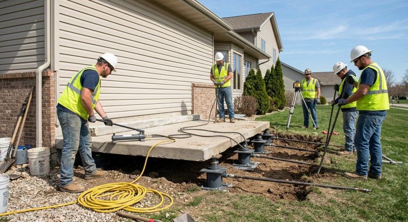 Foundation Lifting in Montgomery Village, MD