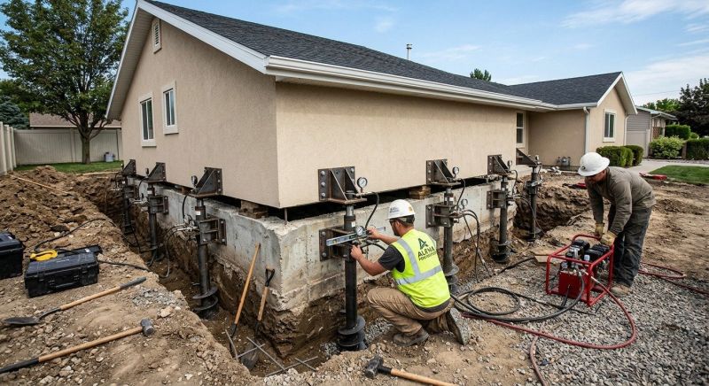 Foundation Pier Leveling in Olney, MD