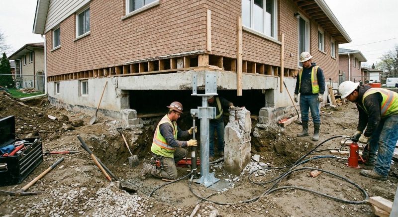 Foundation Pier Repair in Olney, MD