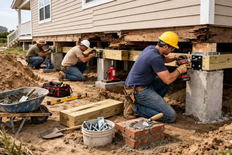 Foundation Raising in Falls Church, VA