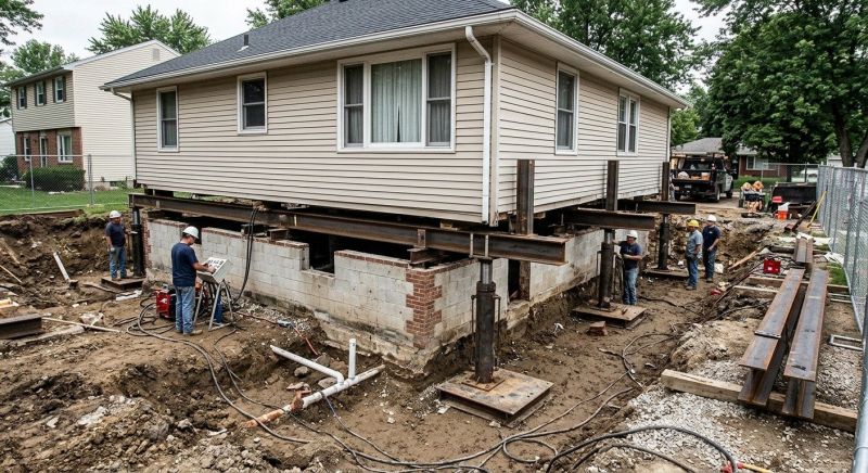 Foundation Raising in Frederick County, MD
