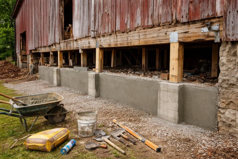 Foundation Renovation in Olney, MD
