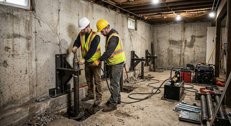 Foundation Stabilizing in Leesburg, VA