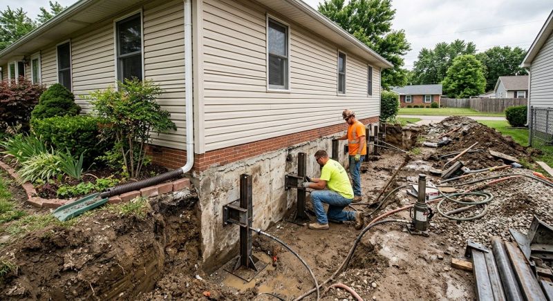 Foundation Stabilizing in Silver Spring, MD