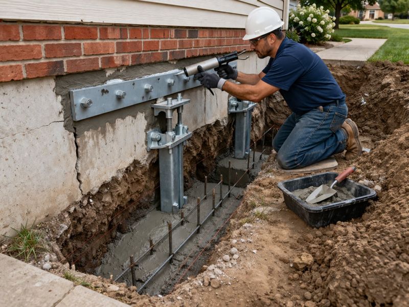 Foundation Structural Repair in Ashton, MD
