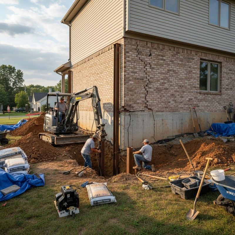 Foundation Structural Repair in Montgomery County, MD