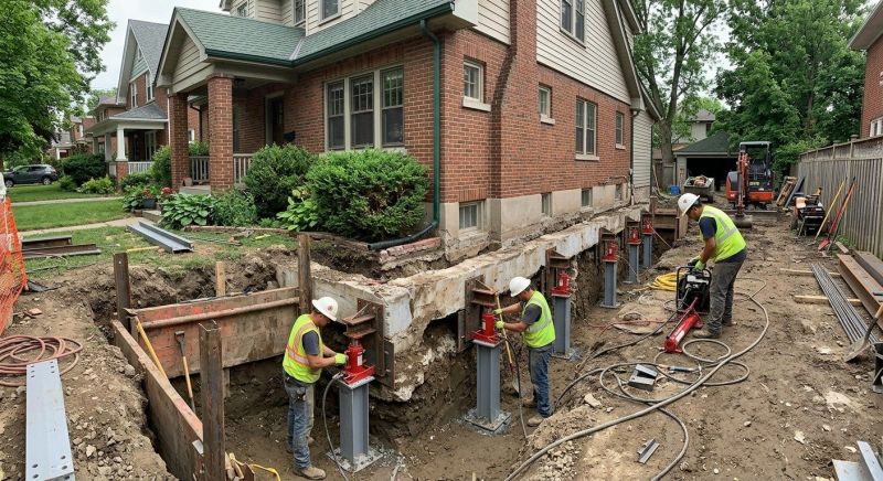 Foundation Underpinning in Olney, MD